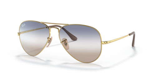 RAY-BAN AVIATOR METAL II RB3689 001/GD - gafas de sol