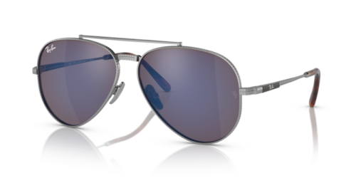 RAY-BAN AVIATOR TITANIUM RB8225 3139O4 - gafas de sol